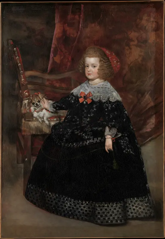 María Teresa (1638–1683), Infanta of Spain Wall Art by Juan Bautista Martínez del Mazo - High-Resolution Digital Print