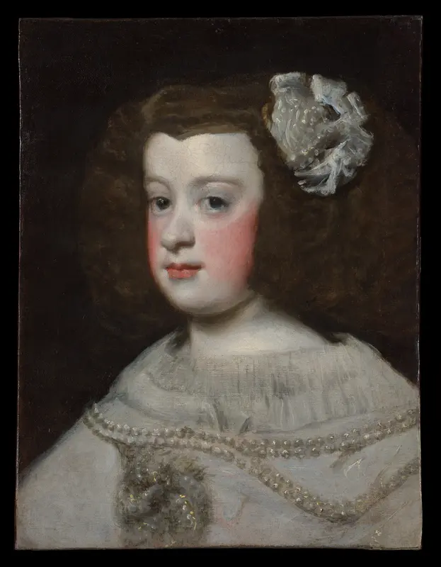 María Teresa, Infanta of Spain Wall Art by Diego Rodríguez de Silva y Velázquez - High-Resolution Digital Print