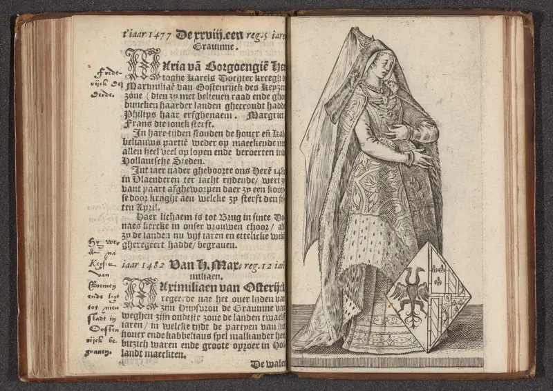 Maria van Bourgondië Wall Art by Harmen Jansz Muller - High-Resolution Digital Print