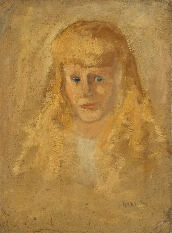 Marie Anne Henriette Breitner (geb.1882-06-14), halfzusje van de schilder Wall Art by Unknown - High-Resolution Digital Print