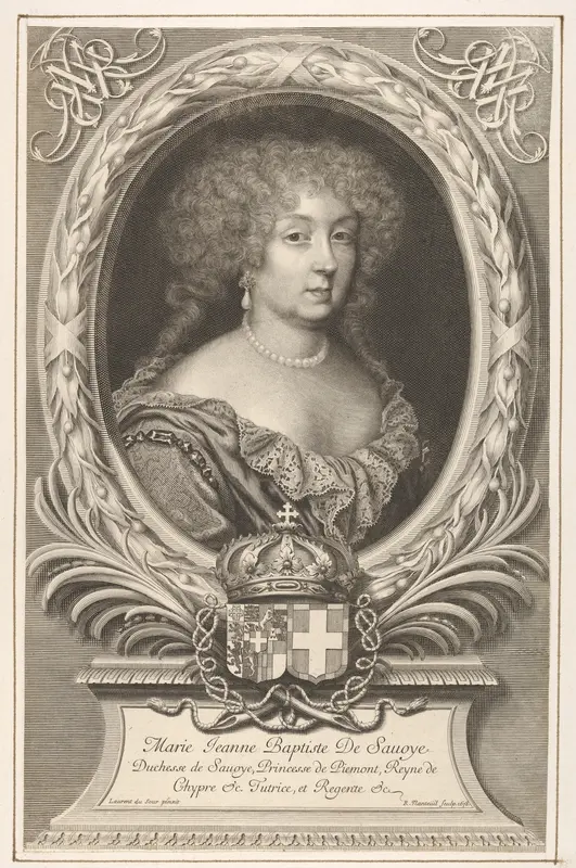 Marie-Jeanne-Baptiste, Duchesse de Savoie Wall Art by Robert Nanteuil - High-Resolution Digital Print