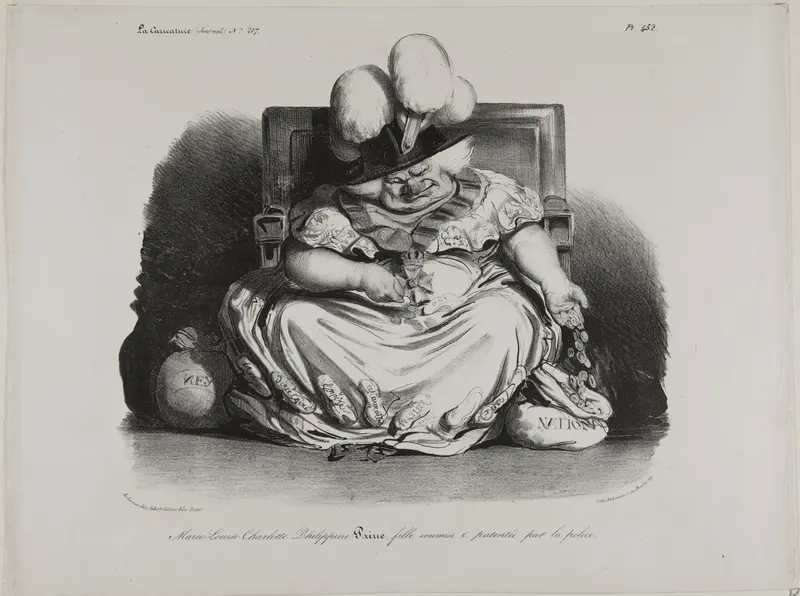 Marie Louise Charlotte Philippine Pairie, prostitute, licensed by the police