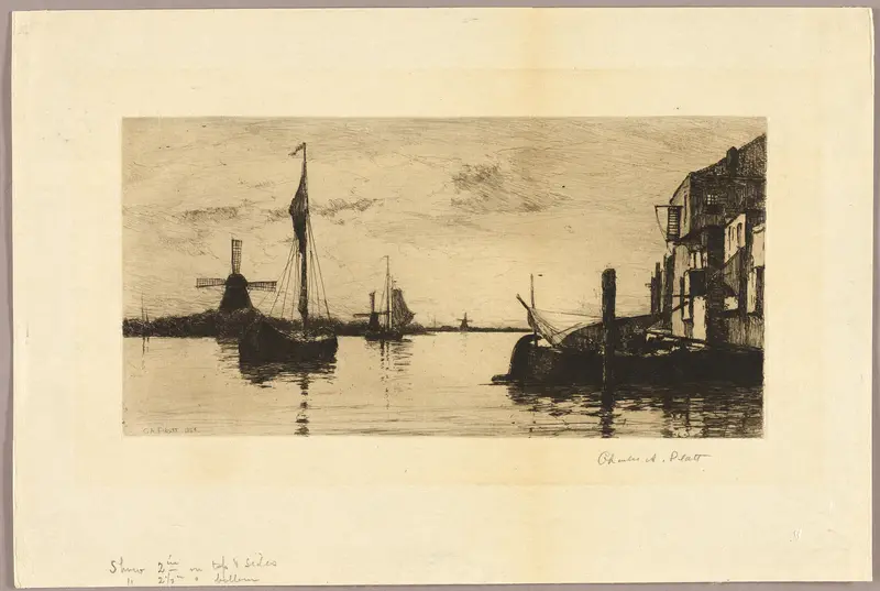 Marine Wall Art by Charles Adams Platt - High-Resolution Digital Print