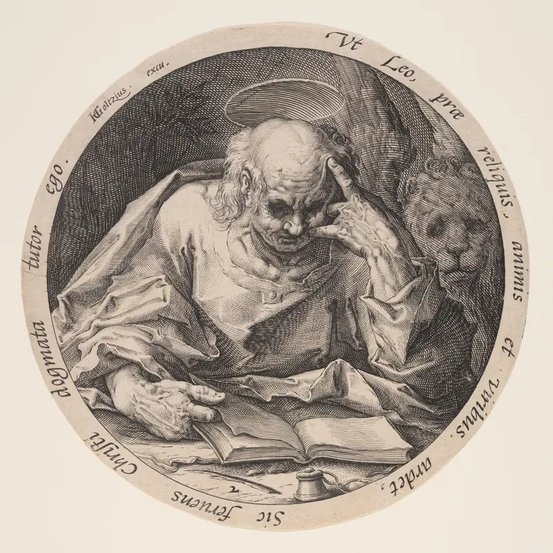Mark, from The Evangelists Wall Art by Jacob de Gheyn, II - High-Resolution Digital Print
