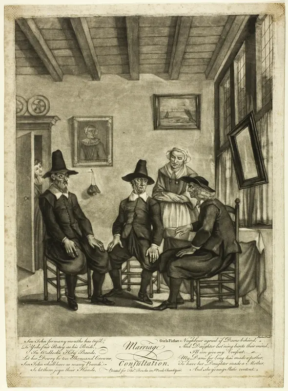 Marriage Consultation Wall Art by Edward Fisher - High-Resolution Digital Print