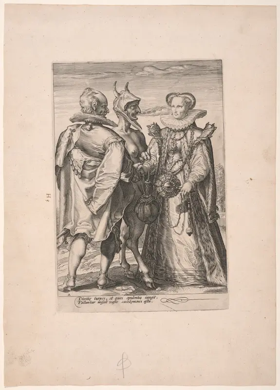 Marriage for Wealth, from Three Kinds of Marriages
