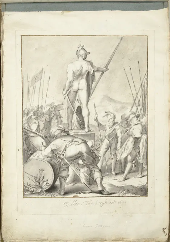 Mars, god van de oorlogskunsten Wall Art by Unknown - High-Resolution Digital Print