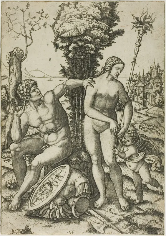 Mars, Venus, and Cupid