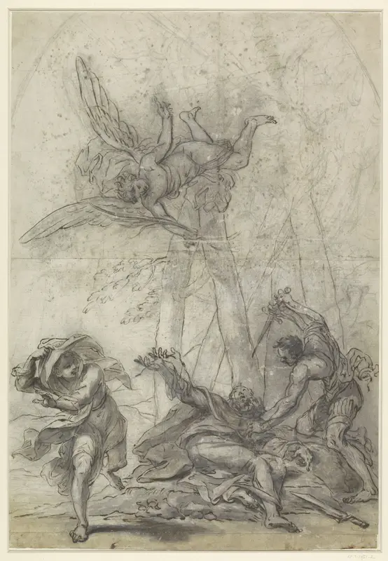 Martelaarschap van de heilige Petrus Martyr Wall Art by Unknown - High-Resolution Digital Print