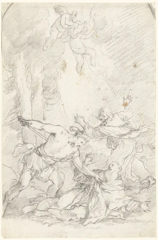 Martelaarschap van H. Petrus Martyr Wall Art by Unknown - High-Resolution Digital Print