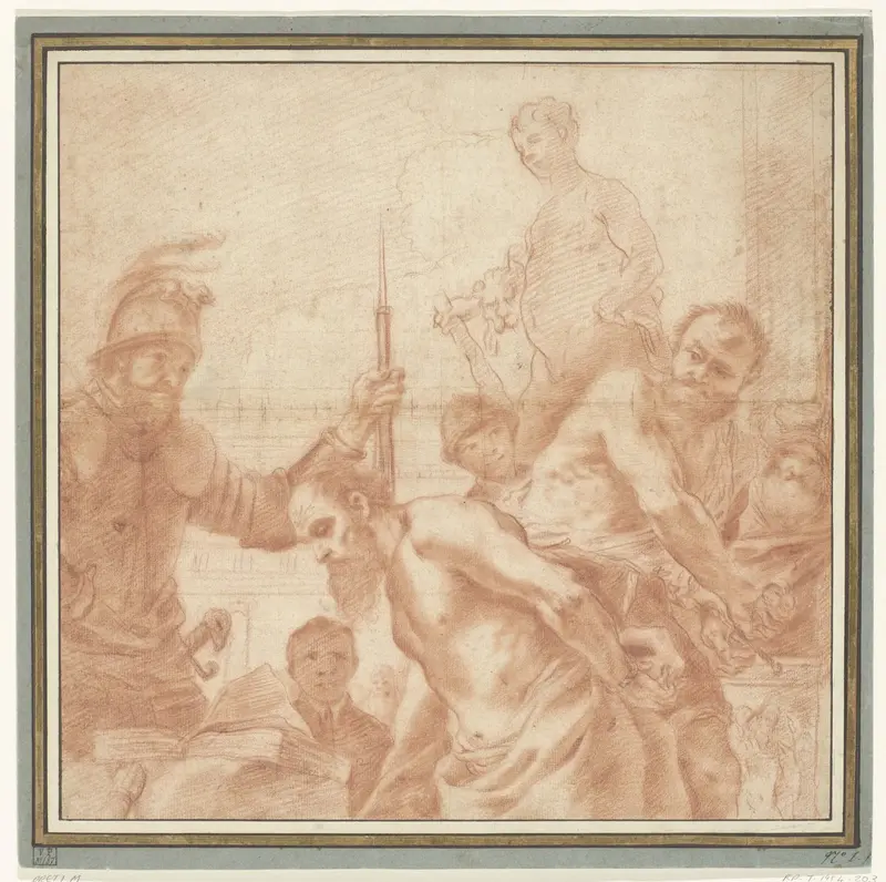 Martelaarschap van Jakobus Major of Paulus Wall Art by anonymous - High-Resolution Digital Print
