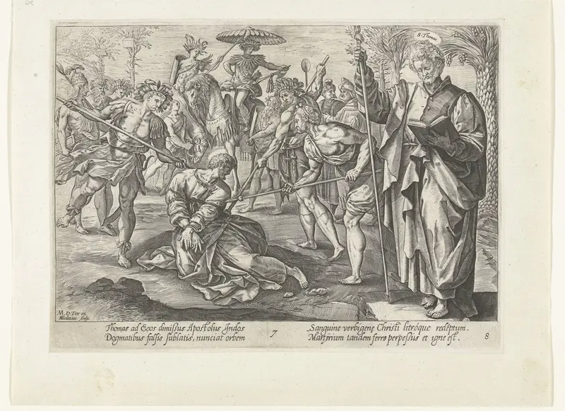 Martelaarschap van Tomas Wall Art by Unknown - High-Resolution Digital Print