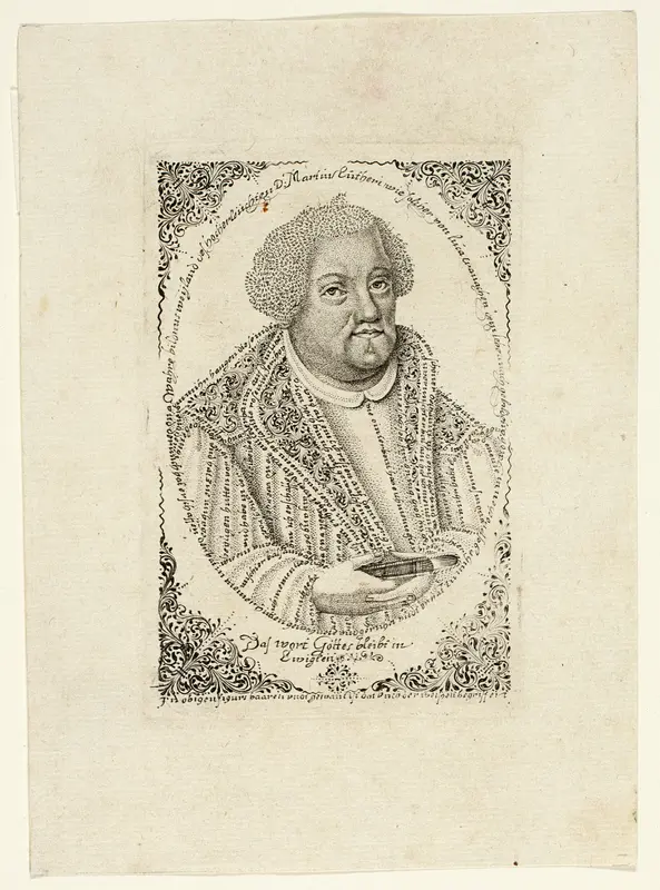 Martin Luther Wall Art by Johann Michael Püchler - High-Resolution Digital Print