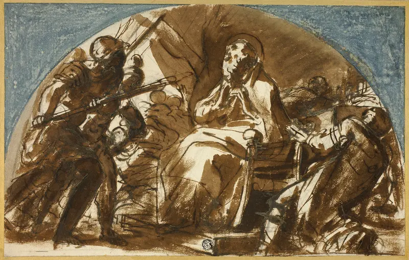 Martyrdom of a Saint Wall Art by Unknown Italian - High-Resolution Digital Print