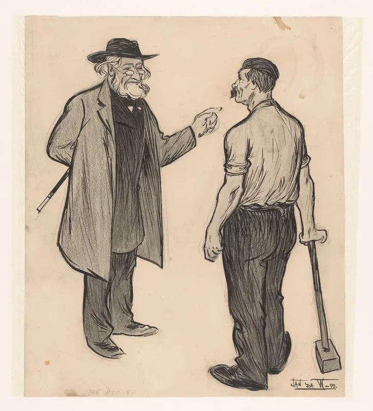 Marxist en Arbeider Wall Art by Unknown - High-Resolution Digital Print