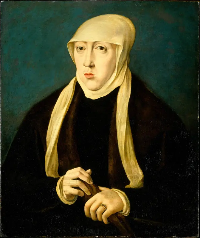 Mary (1505–1558), Queen of Hungary Wall Art by Jan Cornelisz Vermeyen - High-Resolution Digital Print