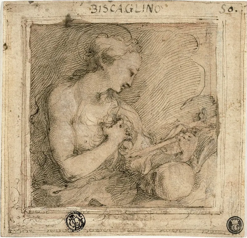 Mary Magdalene Wall Art by Bartolomeo Biscaino - High-Resolution Digital Print