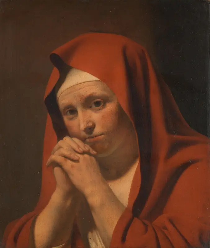 Mary Praying Wall Art by Unknown - High-Resolution Digital Print