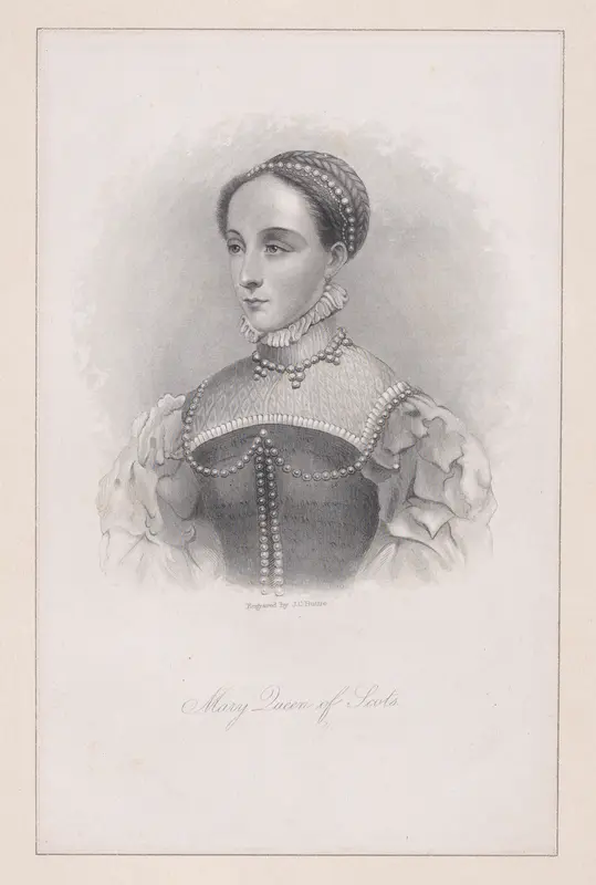 Mary, Queen of Scots Wall Art by John Chester Buttre - High-Resolution Digital Print