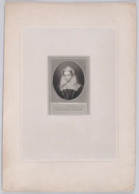 Mary, Queen of Scots Wall Art by Edward Scriven - High-Resolution Digital Print