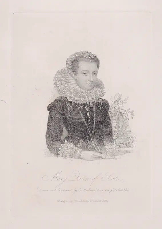 Mary, Queen of Scots Wall Art by Thomas Woolnoth - High-Resolution Digital Print