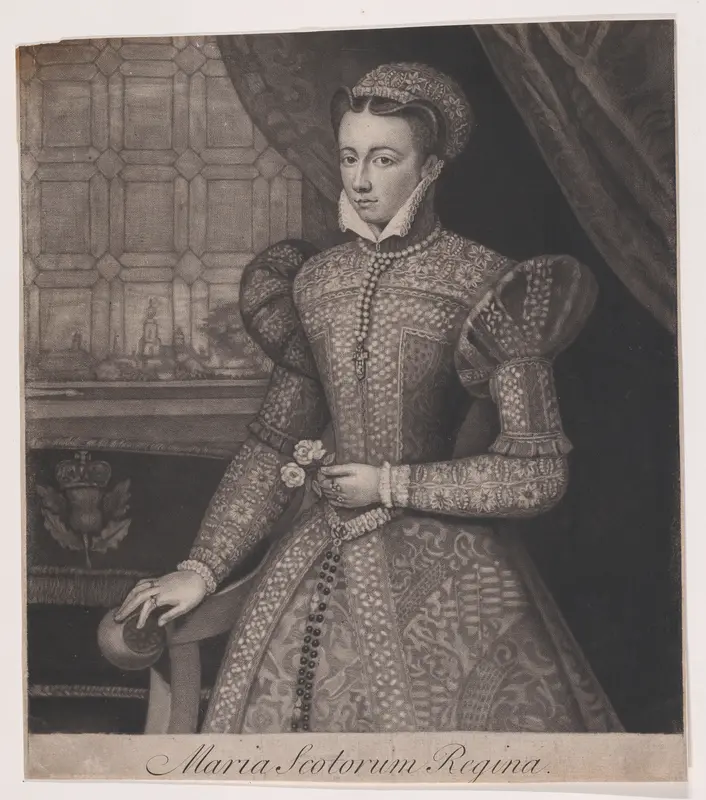 Mary, Queen of Scots (?) Wall Art by Federico Zuccaro (Zuccari) - High-Resolution Digital Print