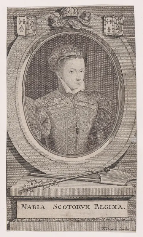 Mary, Queen of Scots Wall Art by Christian Friedrich Fritzsch - High-Resolution Digital Print