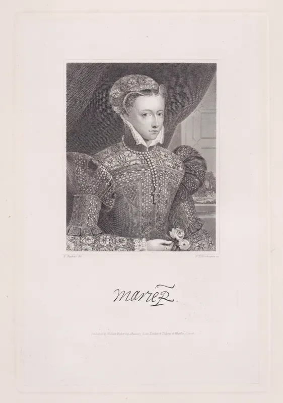 Mary, Queen of Scots Wall Art by William Henry Worthington - High-Resolution Digital Print