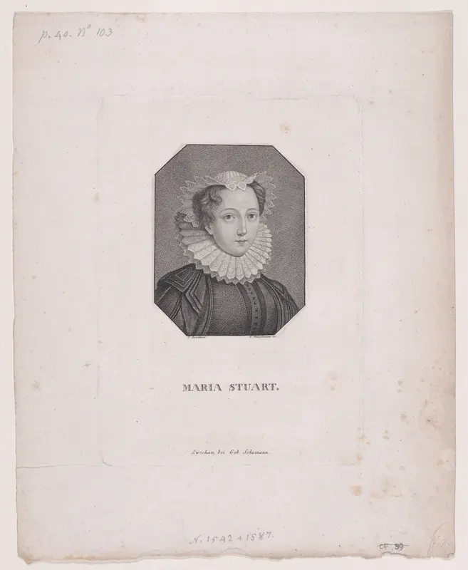 Mary, Queen of Scots Wall Art by Friedrich Fleischmann - High-Resolution Digital Print