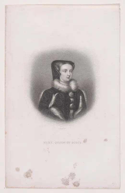 Mary, Queen of Scots Wall Art by Henry Adlard - High-Resolution Digital Print