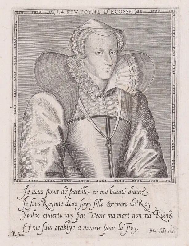 Mary, Queen of Scots Wall Art by Léonard Gaultier - High-Resolution Digital Print