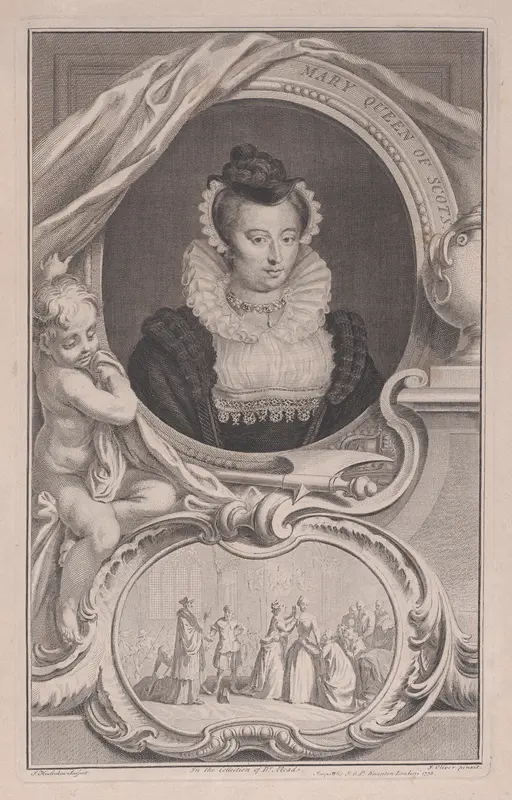 Mary, Queen of Scots Wall Art by Jacob Houbraken - High-Resolution Digital Print