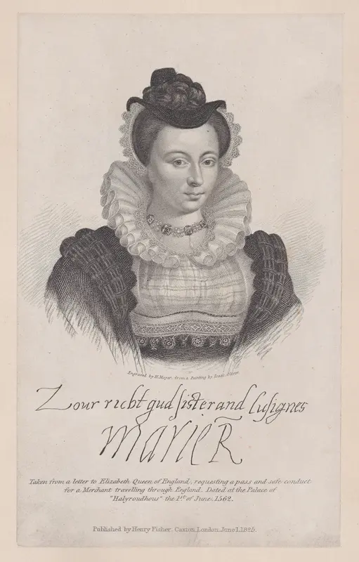 Mary, Queen of Scots Wall Art by Henry Meyer - High-Resolution Digital Print