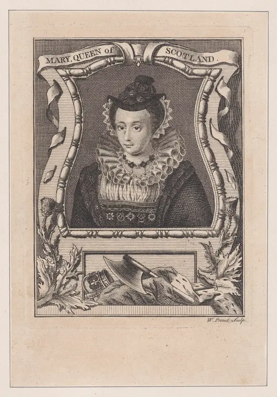 Mary, Queen of Scots Wall Art by W. Proud - High-Resolution Digital Print
