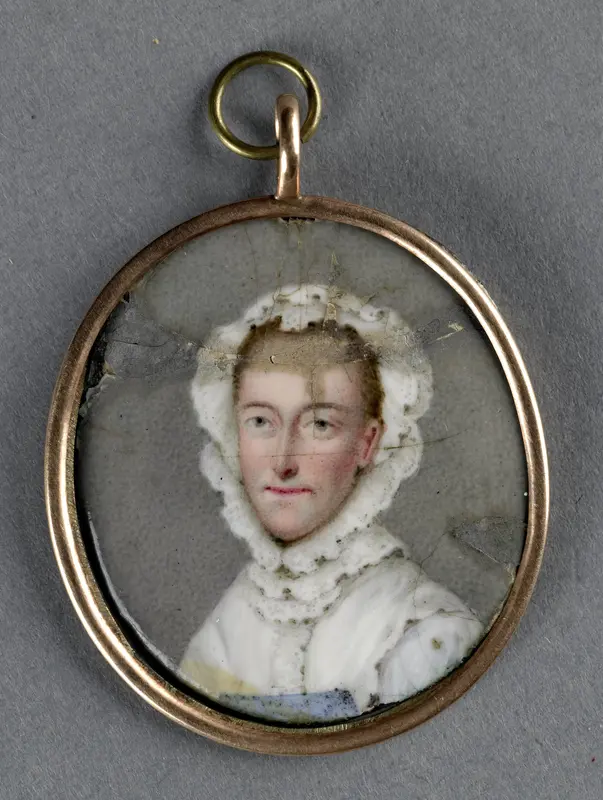 Mary van Hannover (1722-72). Echtgenote van Frederik, landgraaf van Hessen-Kassel Wall Art by anonymous - High-Resolution Digital Print