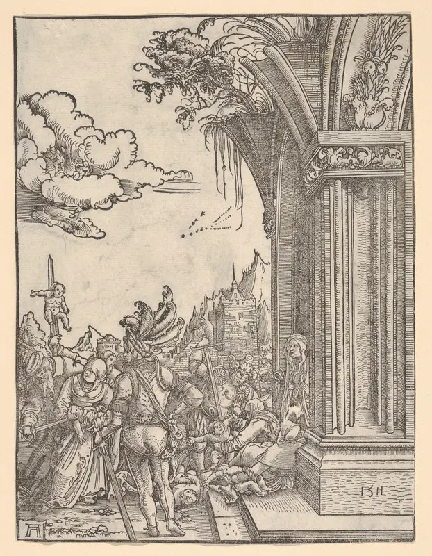Massacre of the Innocents Wall Art by Albrecht Altdorfer - High-Resolution Digital Print
