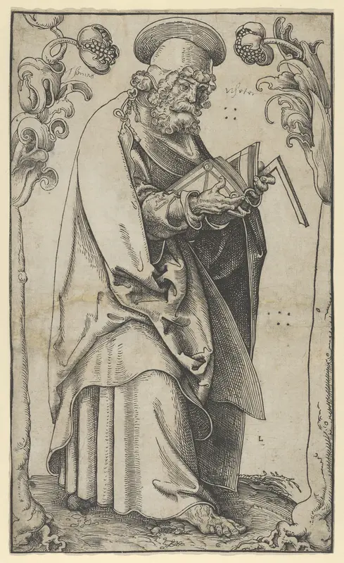 Matthew from Christ, the Apostles and St. Paul Wall Art by Lucas Cranach the Elder - High-Resolution Digital Print