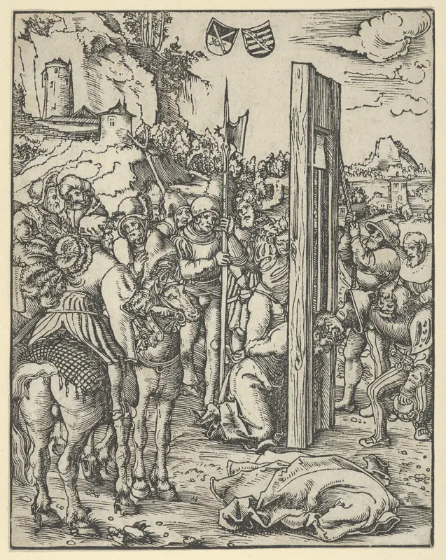 Matthias from the Martyrdom of the Twelve Apostles Wall Art by Lucas Cranach the Elder - High-Resolution Digital Print