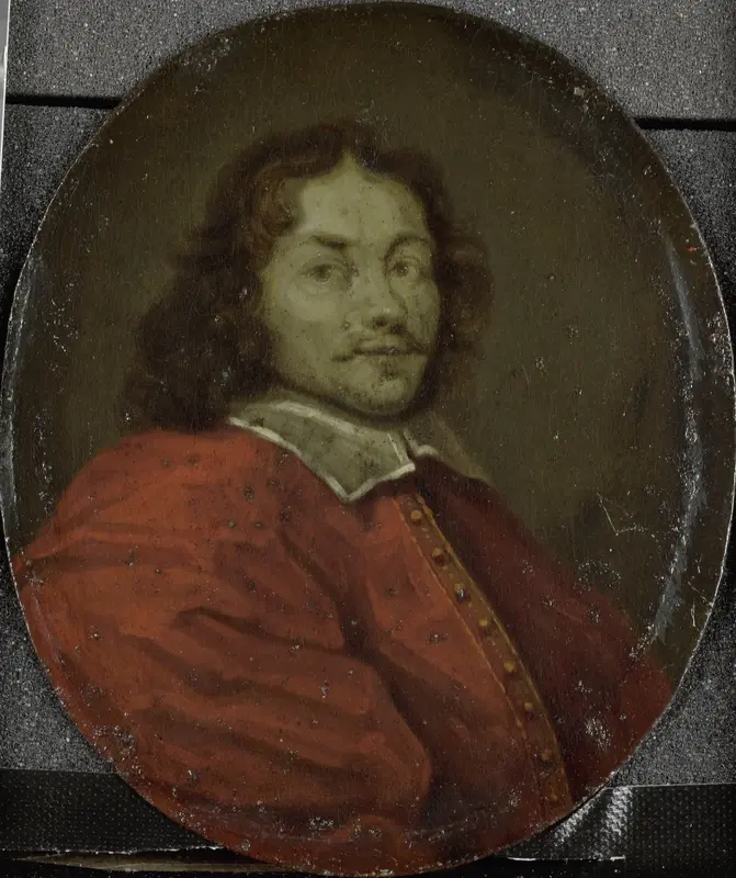 Matthijs Gansneb, genaamd Tengnagel (1613-voor 1657). Dichter te Amsterdam Wall Art by Arnoud van Halen - High-Resolution Digital Print