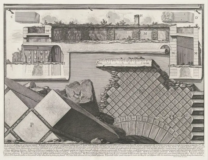 Mausoleum van Augustus te Rome Wall Art by Unknown - High-Resolution Digital Print