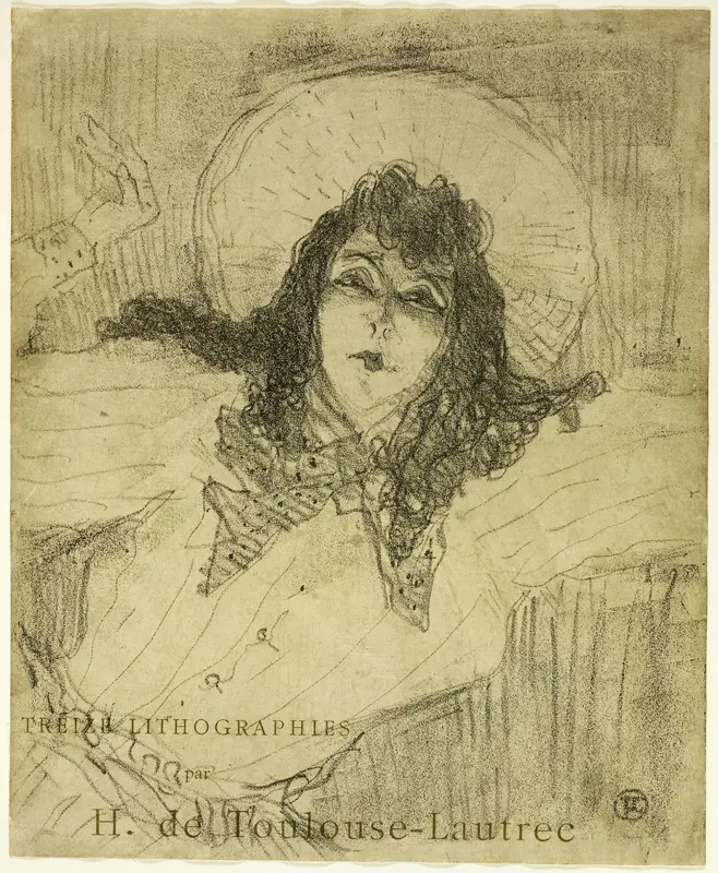 May Belfort, from Treize Lithographies