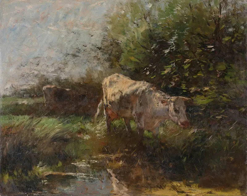 Meadow with Cows Wall Art by Willem Maris - High-Resolution Digital Print