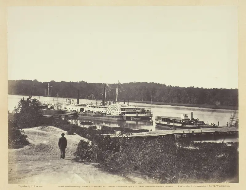 Medical Supply Boat, Appomattox Landing, Virginia