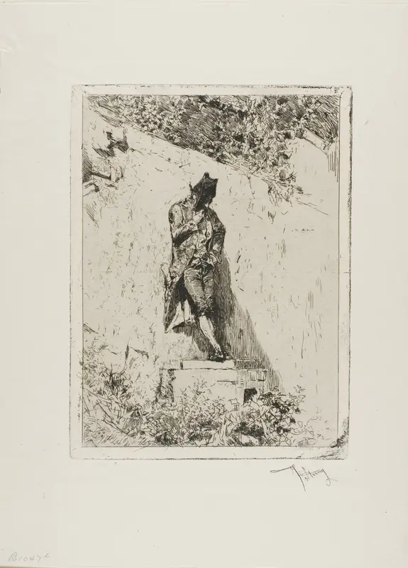 Meditation Wall Art by Mariano Fortuny y Marsal - High-Resolution Digital Print