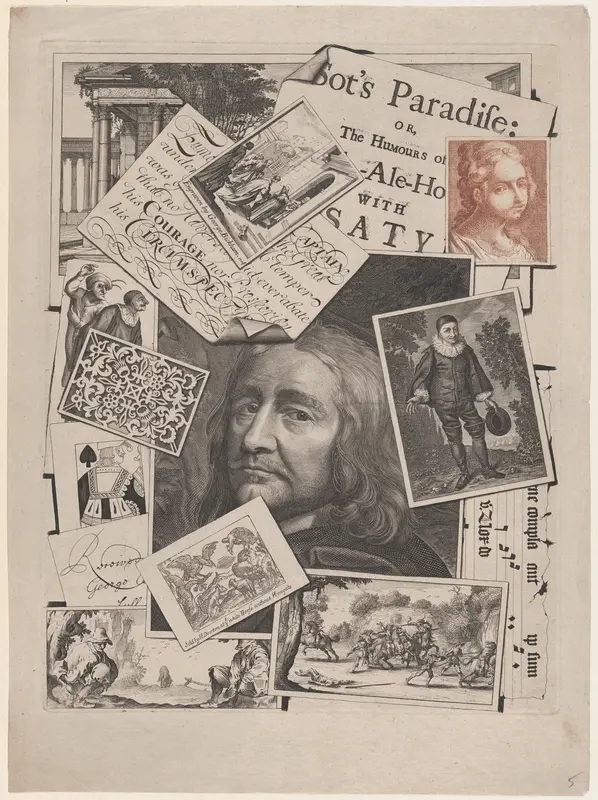 Medley Print: Sot's Paradise by George Bickham, Sr. - High-Resolution Digital Print