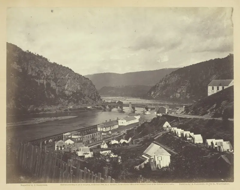 Meeting of the Shenandoah and Potomac at Harper's Ferry