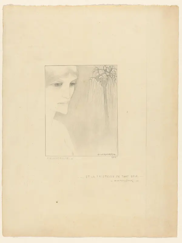 Melancholie Wall Art by Unknown - High-Resolution Digital Print