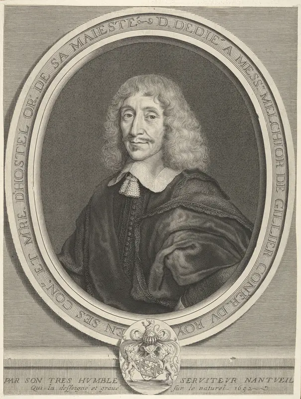 Melchior de Gillier Wall Art by Robert Nanteuil - High-Resolution Digital Print