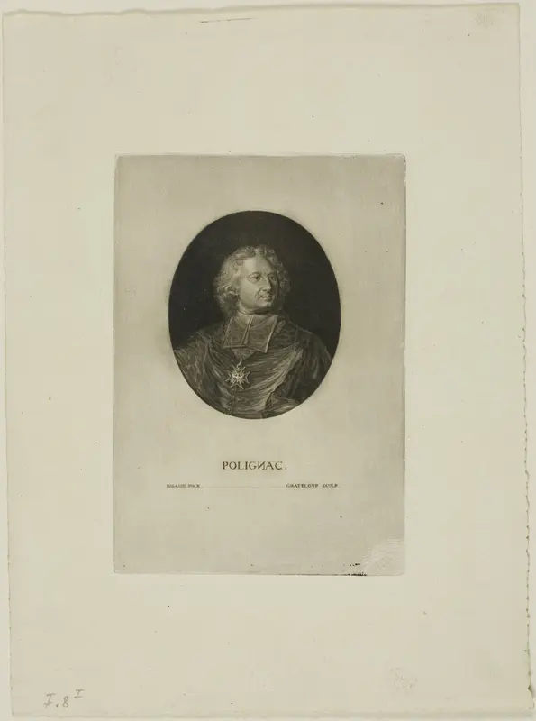 Melchior de Polignac, Cardinal Wall Art by Jean-Baptiste de Grateloup - High-Resolution Digital Print