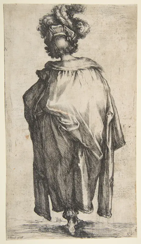 Melchior, from "Three Magi" Wall Art by Jacques Bellange - High-Resolution Digital Print